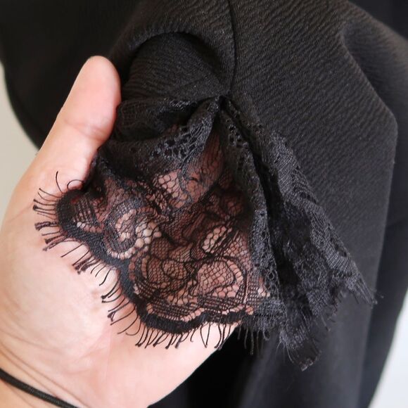 Lovers + Friends Black Jumpsuit - Size Small - Picture 7 of 8